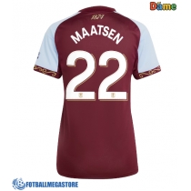 Fotballdrakt Dame Aston Villa Ian Maatsen #22 Hjemmedrakt 2025-26 Kortermet